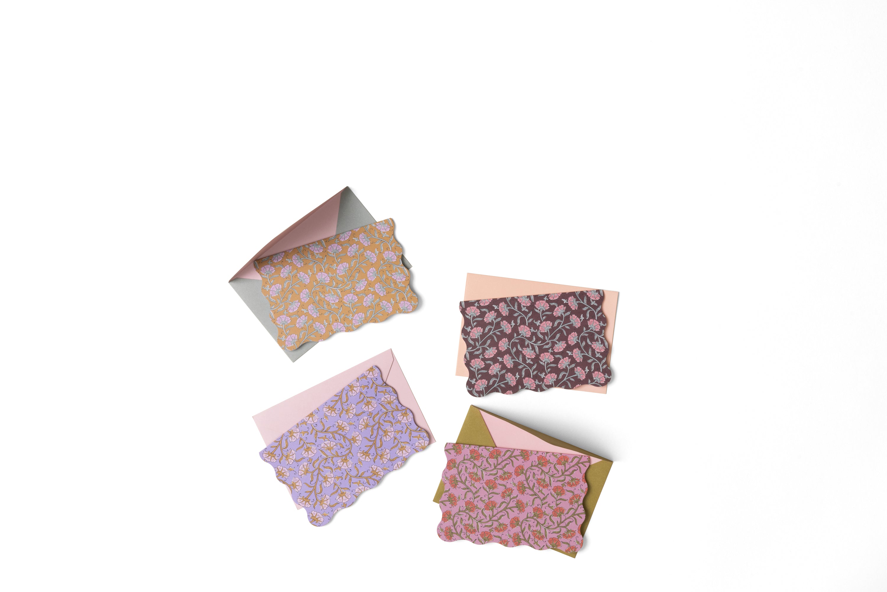 Cartes postales Florales vintage (coffret de 16 cartes)