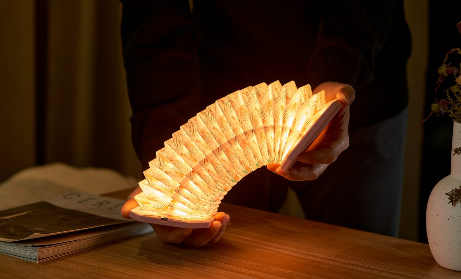 Lanterne accordéon