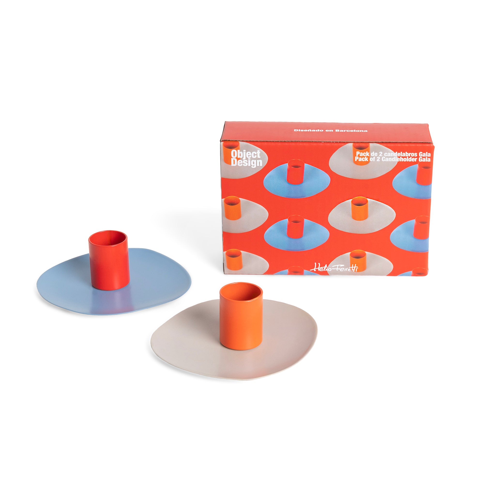 Lot de 2 bougeoirs Gala