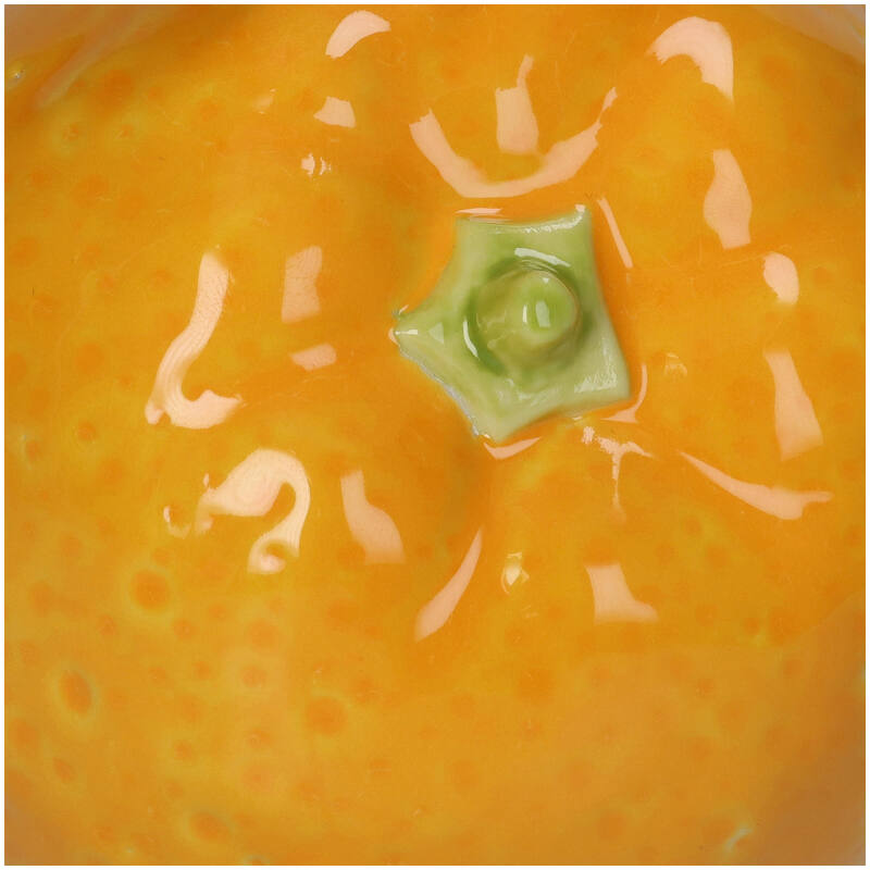 Vase fruit en forme d'Orange en faïence