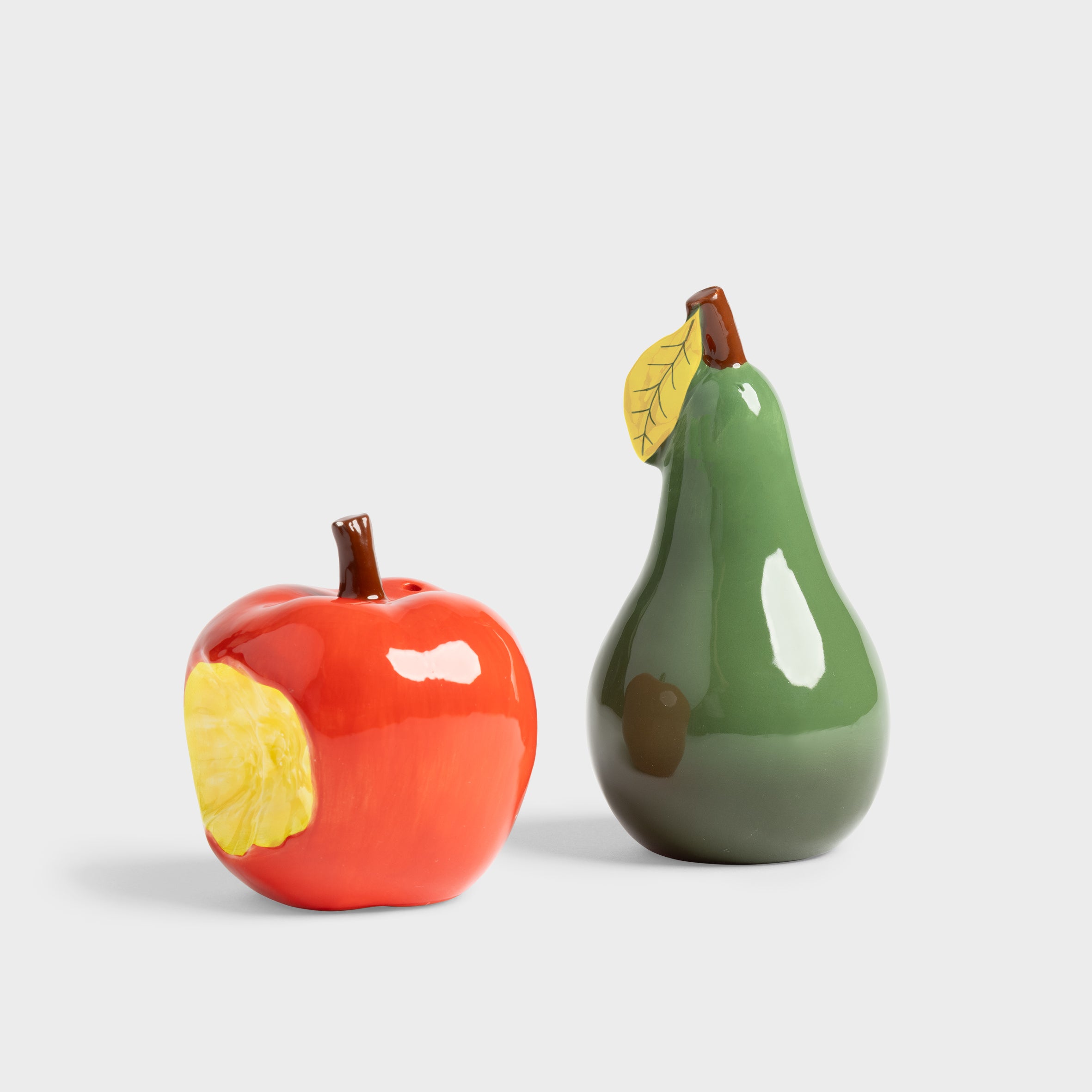 Apple and Pear Salt and Pepper Shaker Set