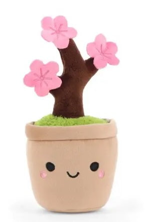 Botanical stuffed plant, plush 14 cm