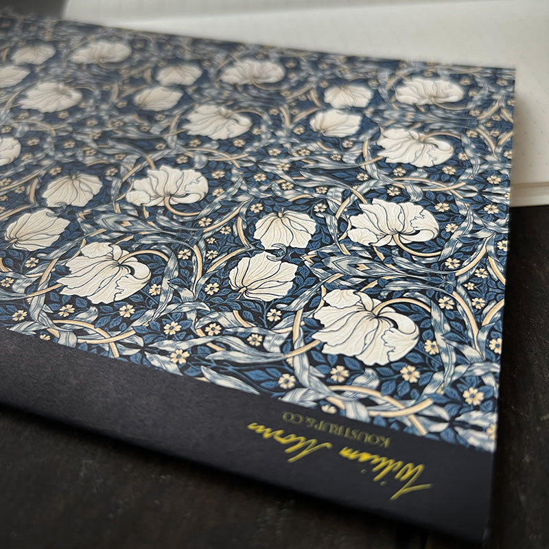 Carnet Pimpernel bleu foncé