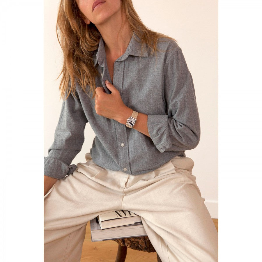 Montre Laps Signature Streamline avec bracelet perlon bleu nuit