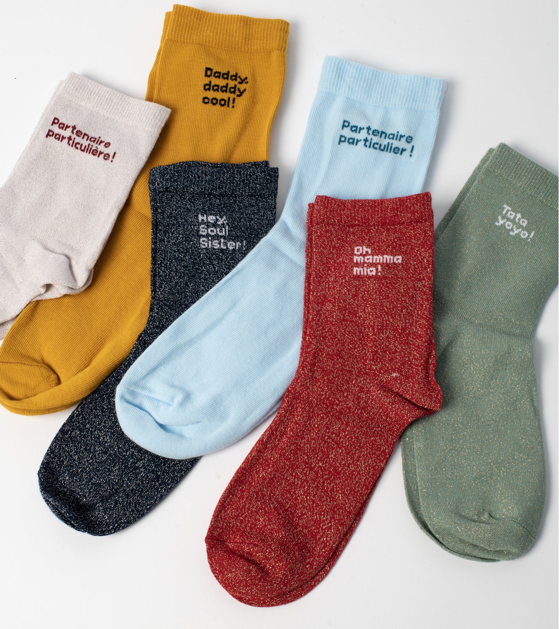 Chaussettes Mamma mia — vue 5 — L'expressionist