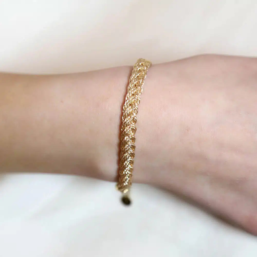 Bracelet Maori en acier