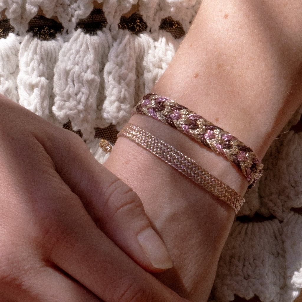 Ania Bracelet No. 1, Peach Pink