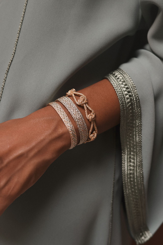 Bracelet Izy n°1, espresso, cacao et pêche