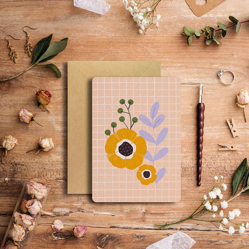 Carte postale L'atelier Fleurs