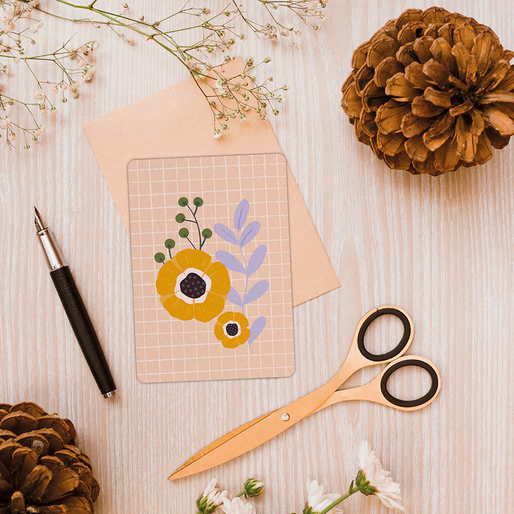 Carte postale L'atelier Fleurs