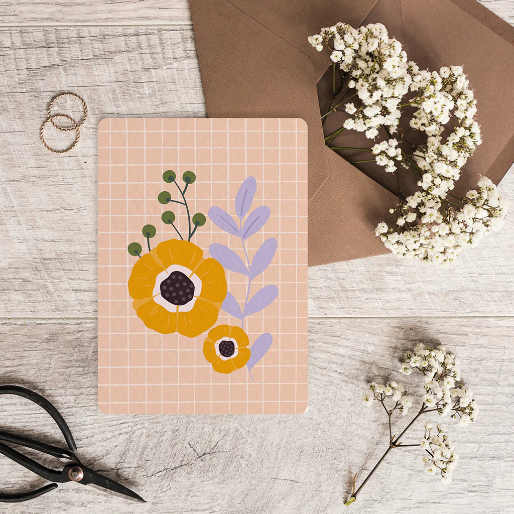 Carte postale L'atelier Fleurs