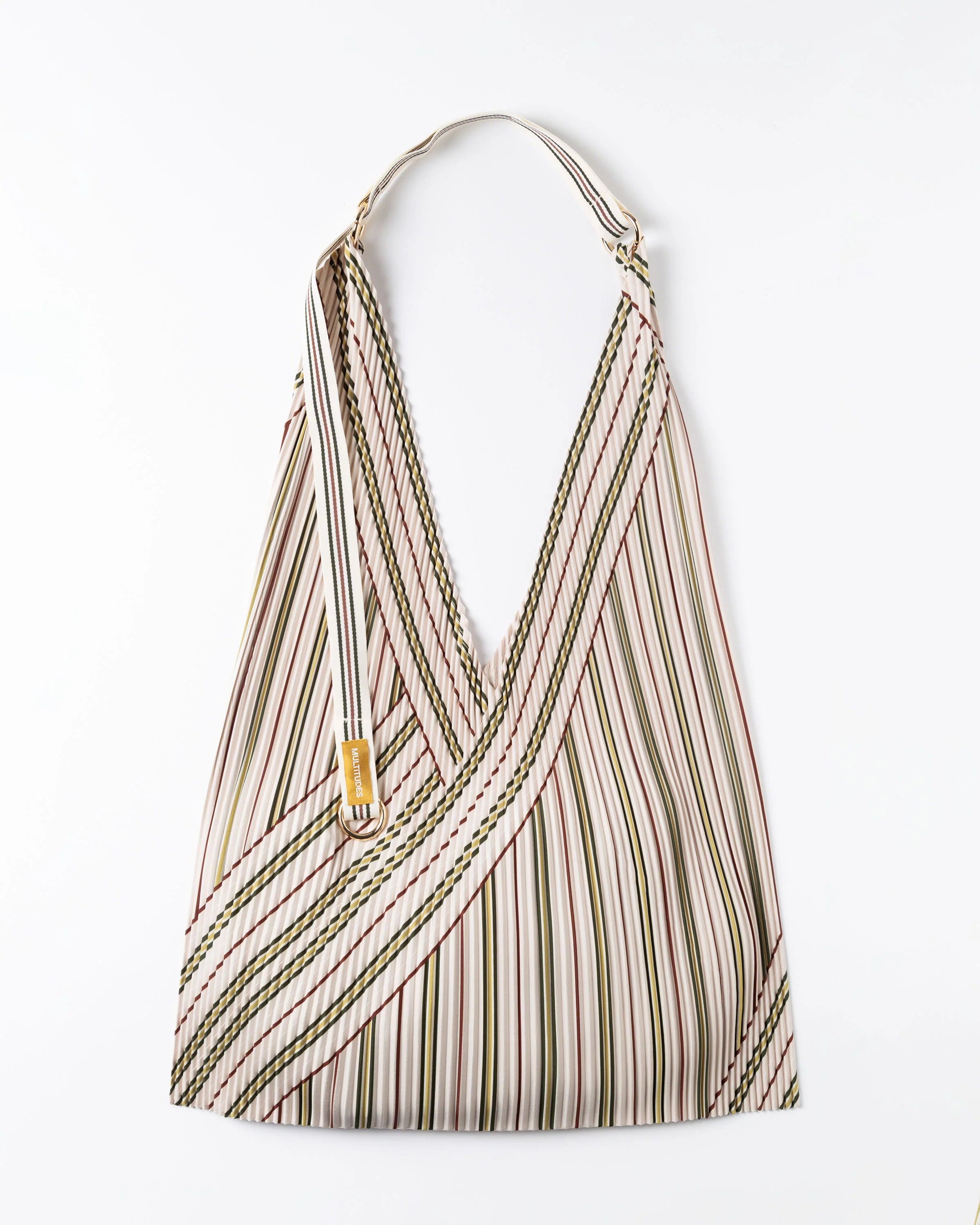 Sac à main plissé Y Bag Zoe vert