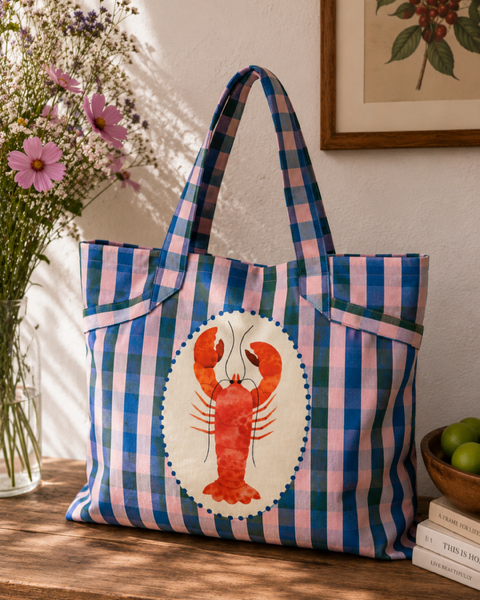 Cabas toile imprimée — vue 3
