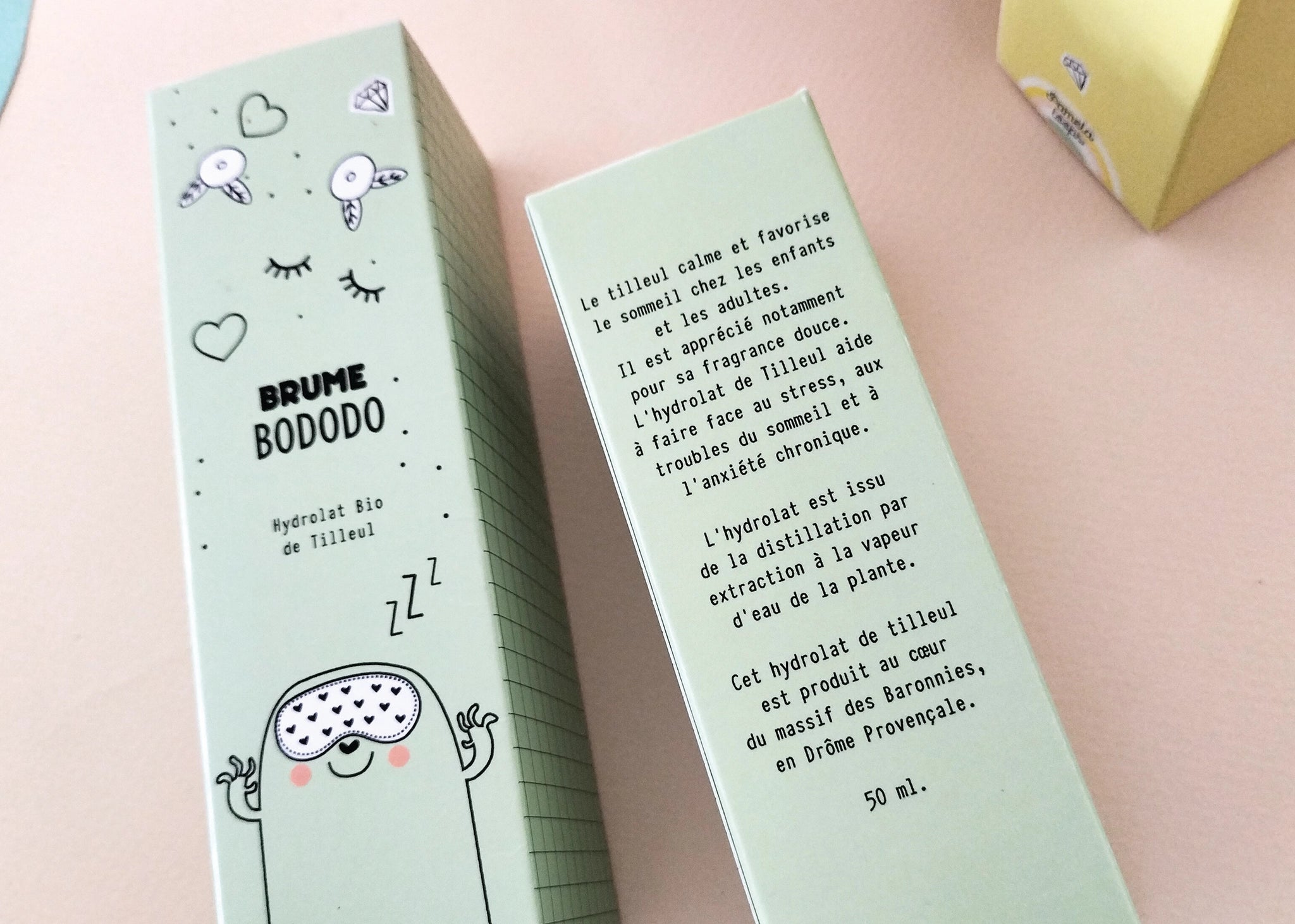 Brume enfant Bododo à l’hydrolat bio de tilleul — vue 4 — Pamela Loops