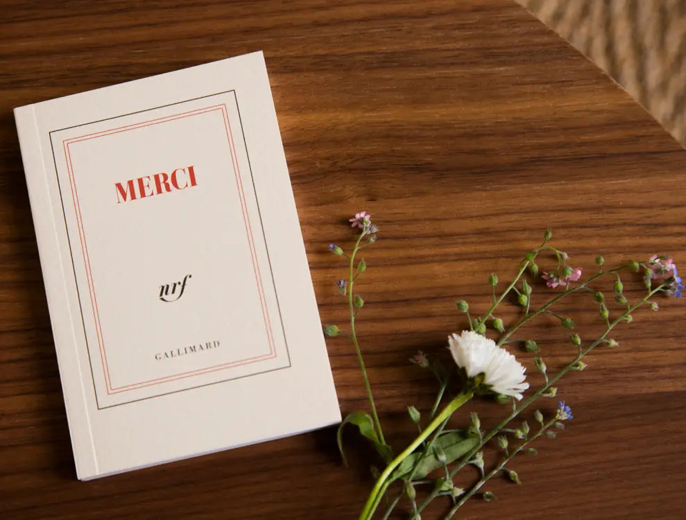 Carnet poche « Merci »