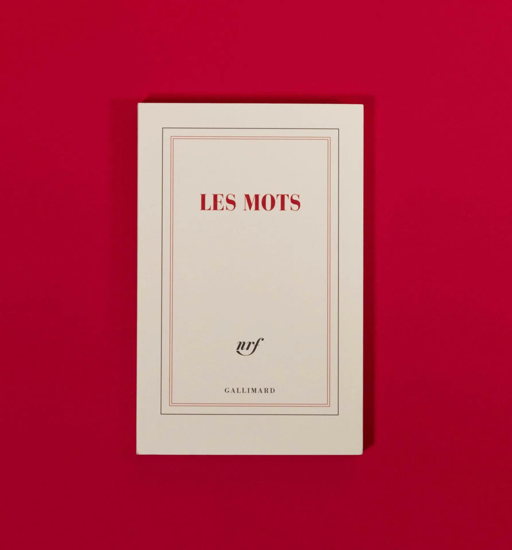 Carnet « Les mots »
