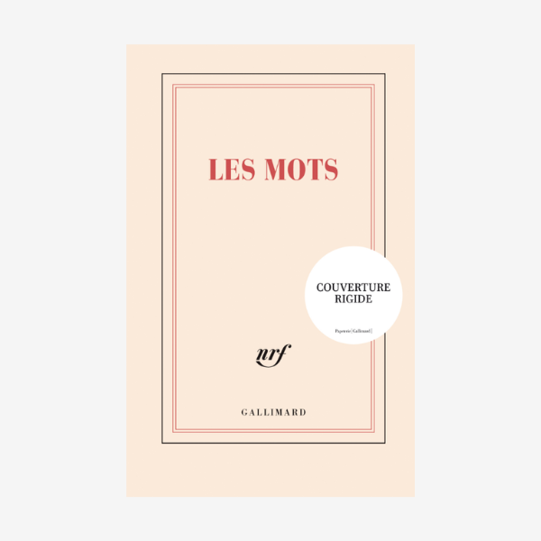 Carnet couverture rigide « Les mots »