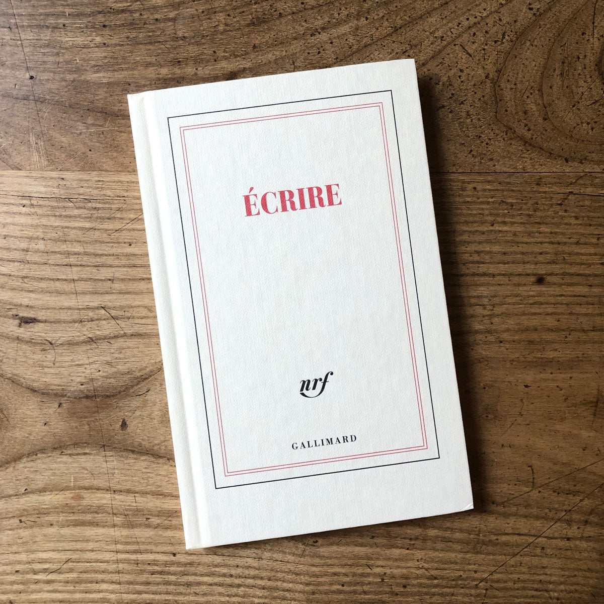 Carnet couverture rigide « Écrire »