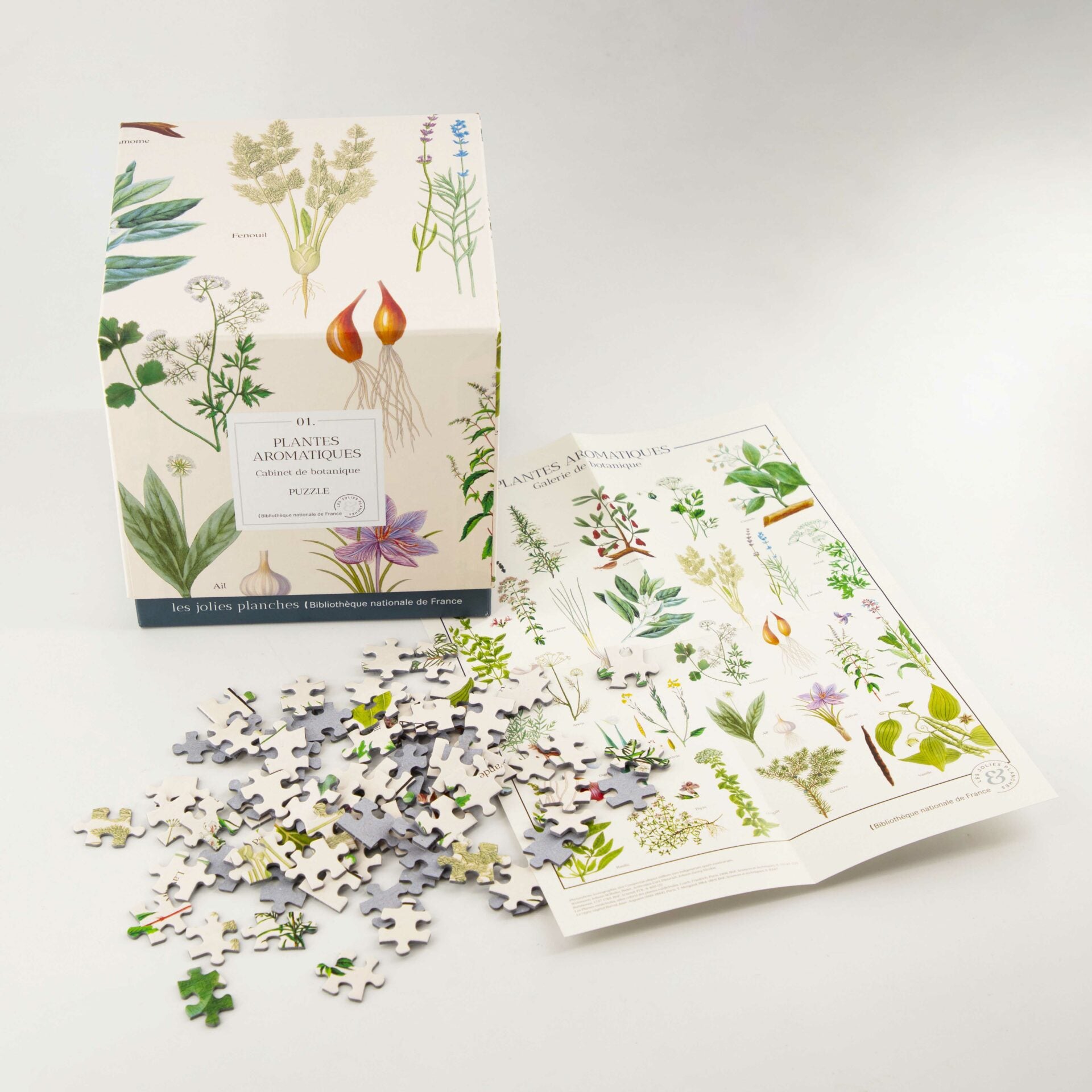 “Aromatic Plants” 1000-piece puzzle — view 3 — Papeterie Gallimard