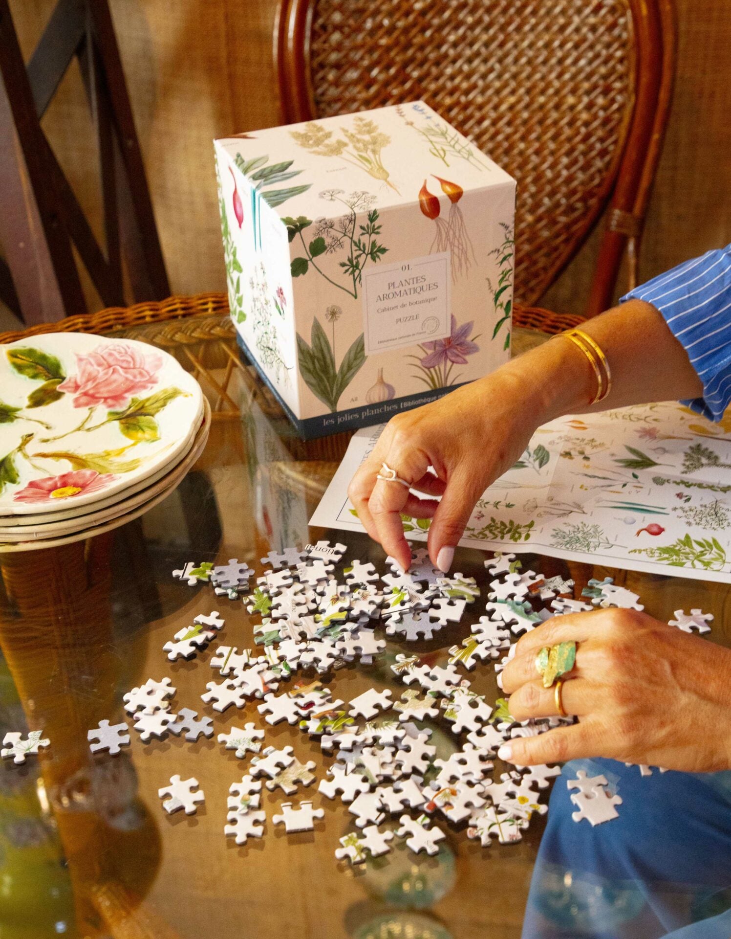 Puzzle Plantes aromatiques 1000 pièces