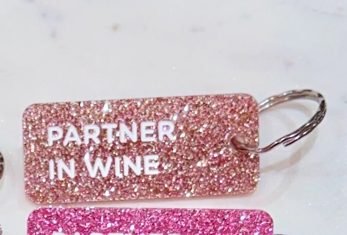 Porte-clés à paillettes