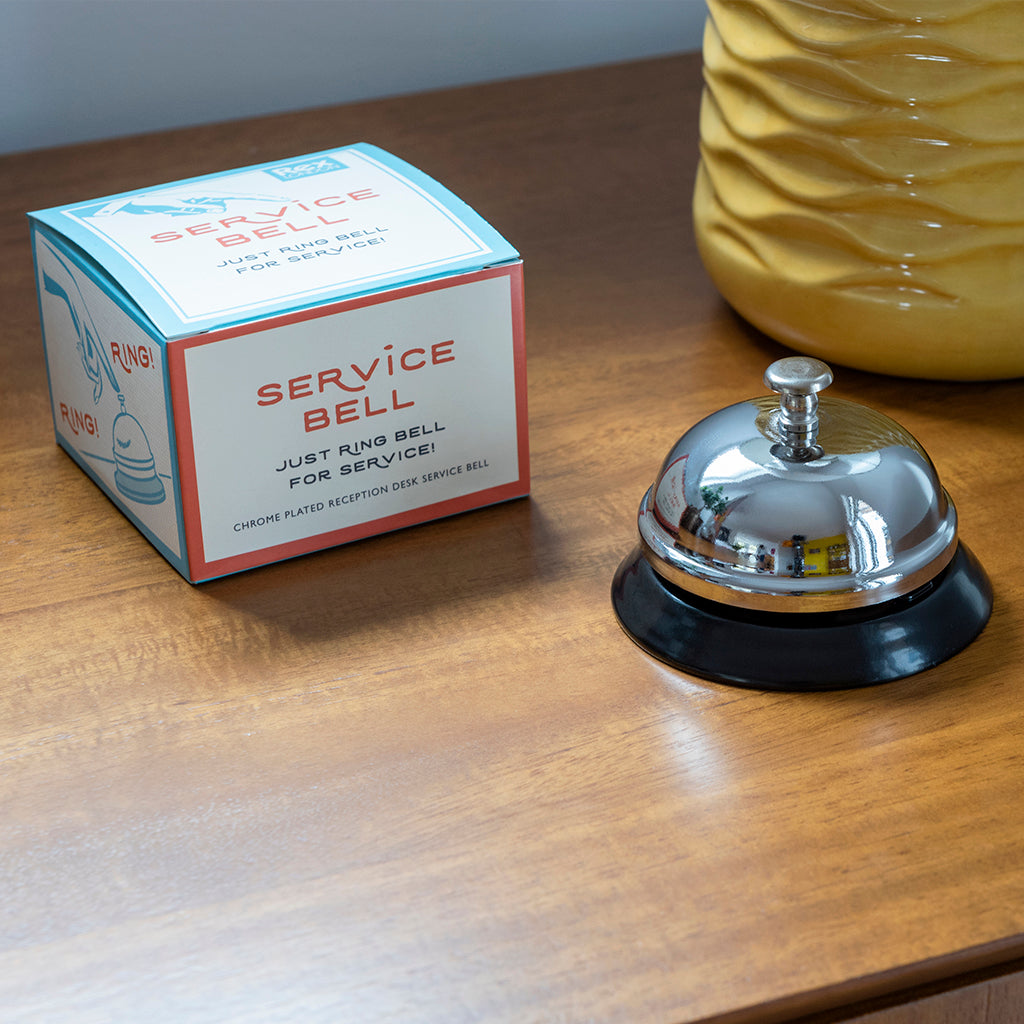 Cloche de service chromé
