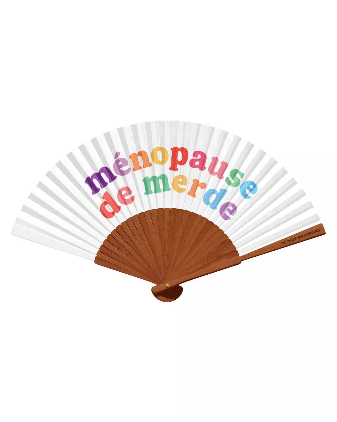 Eventail illustré Thomas Gravereau