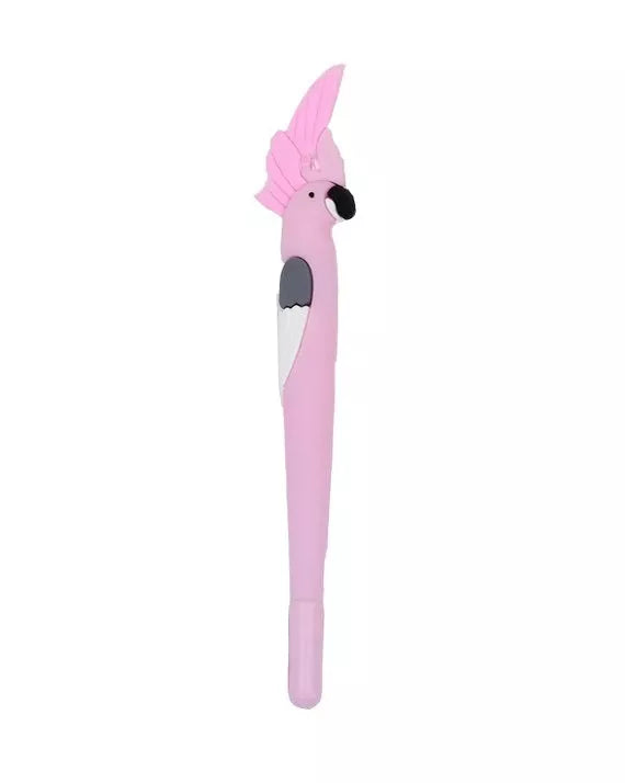 Stylo perroquet rose