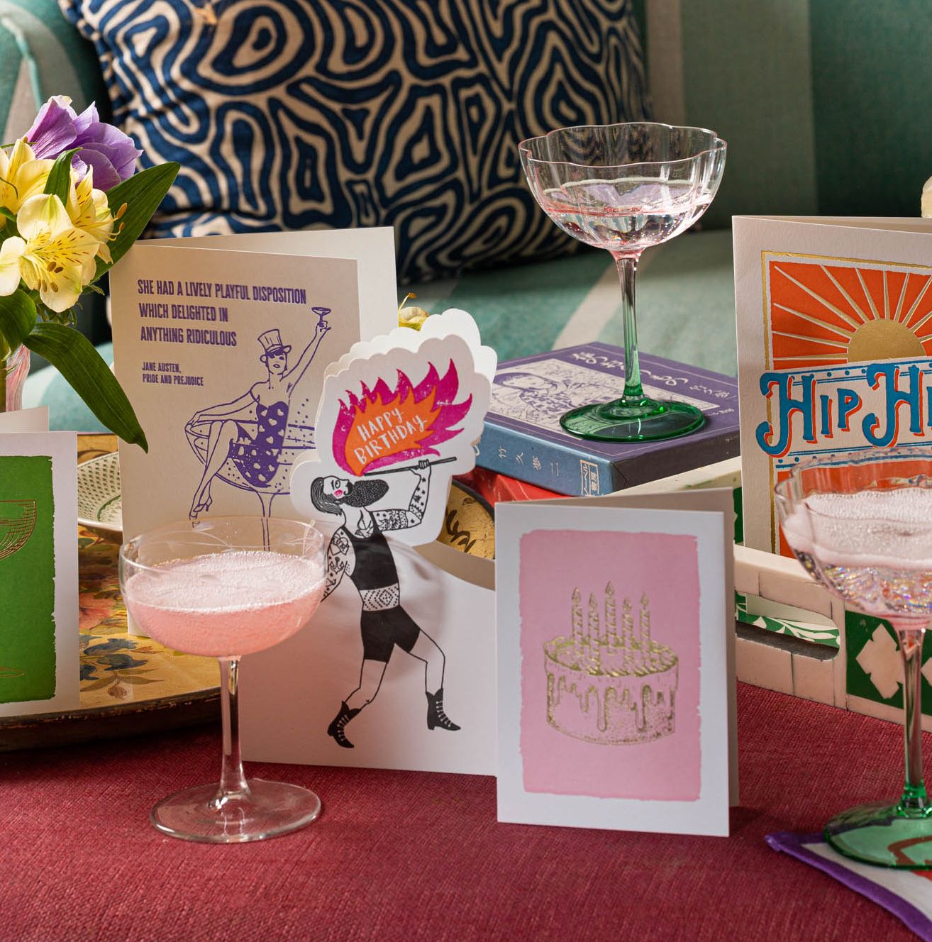 Carte Happy Birthday Fire Breather