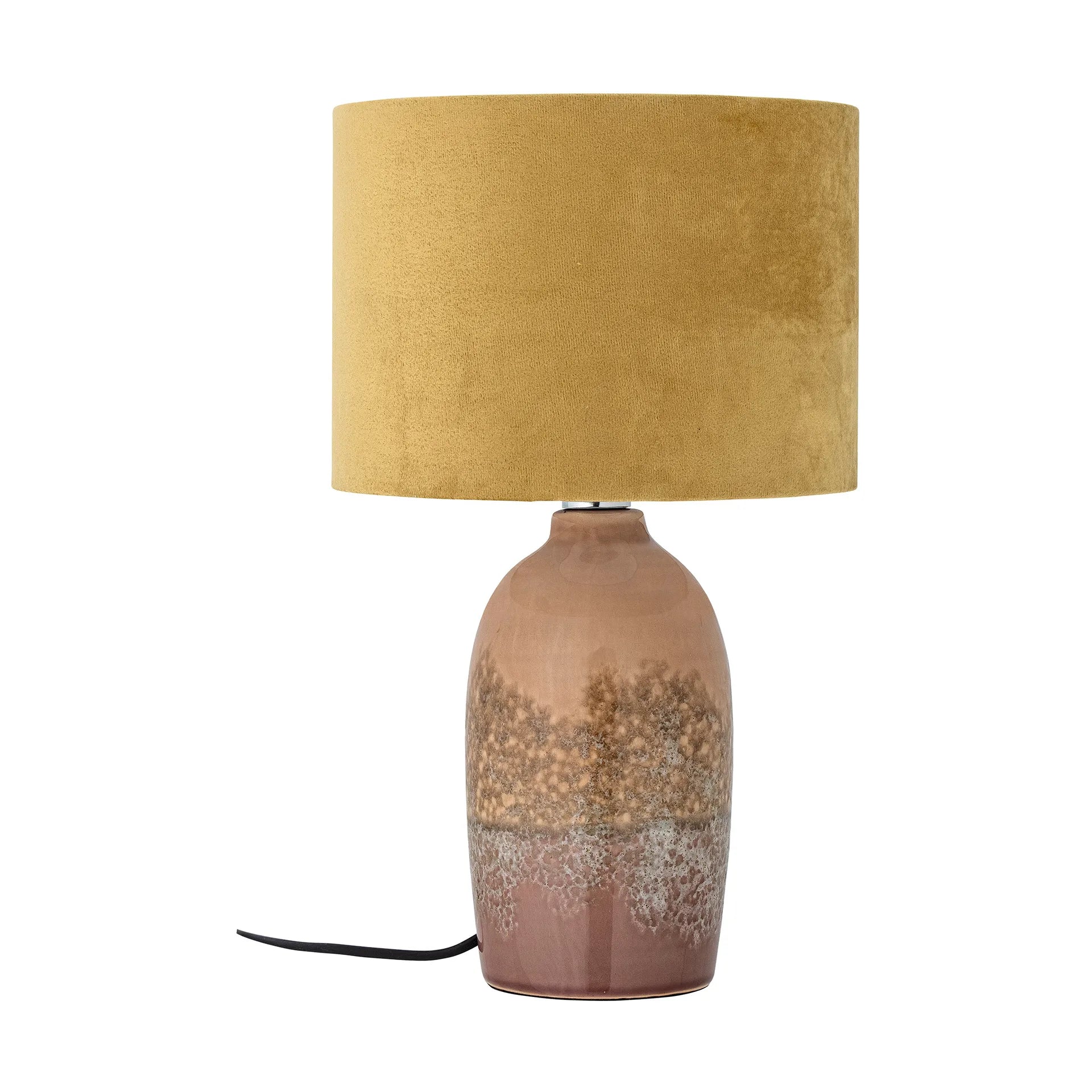 Keisha Lampe de table, Rose, Grès