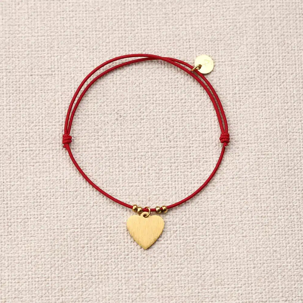 Bracelet élastique Cœur