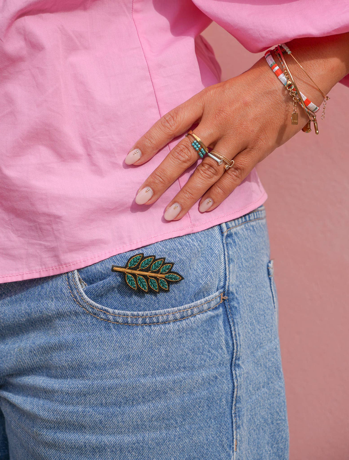 Broche Feuillage | Malicieuse | Vue 2 | Beluga Boutique