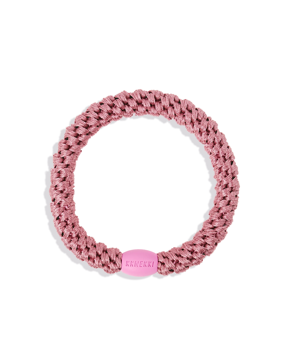 KKNEKKI Old Pink Hair Tie, Dusty Rose | KKNEKKI | Main view | Beluga Boutique