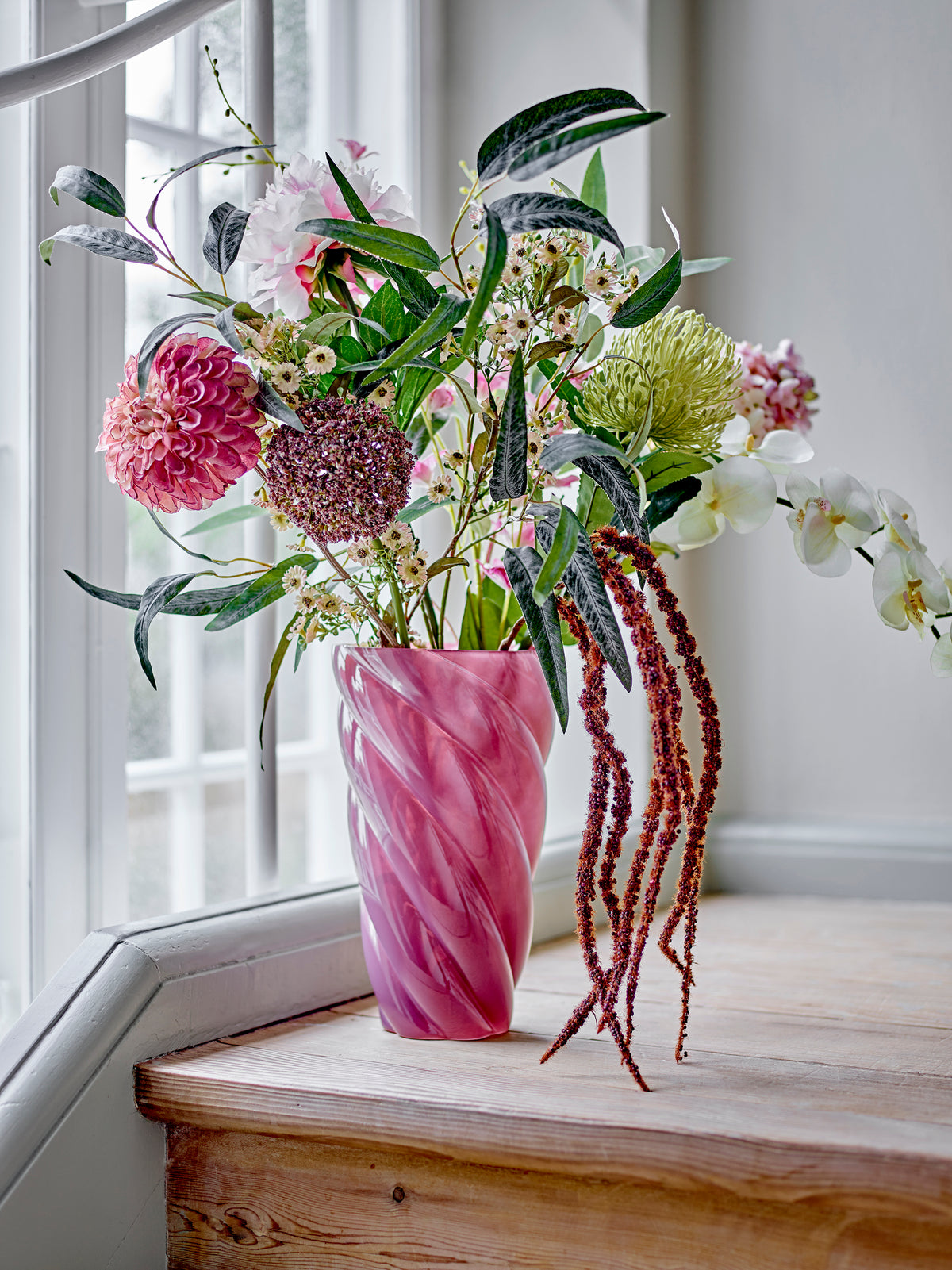 Tige de chrysanthème artificiel rose, 73 cm | Bloomingville | Vue 7 | Beluga Boutique