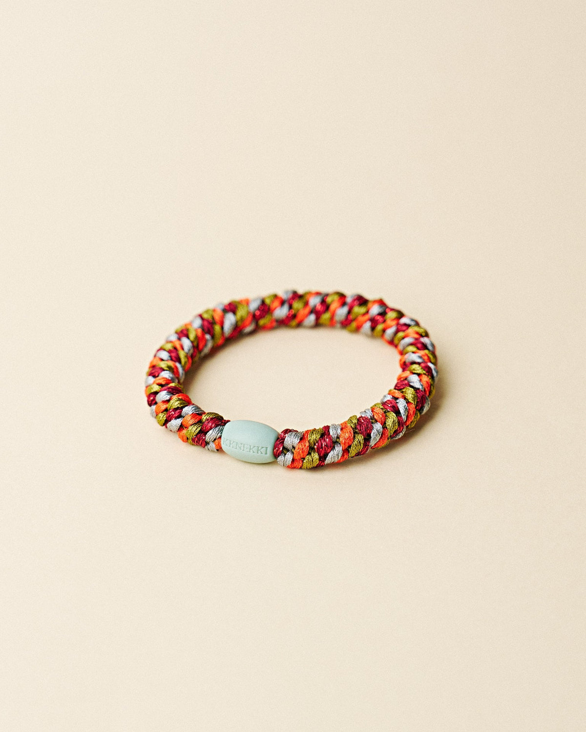 Élastique cheveux KKNEKKI Mix Tomato Olive, rouge tomate et vert olive | KKNEKKI | Vue 3 | Beluga Boutique