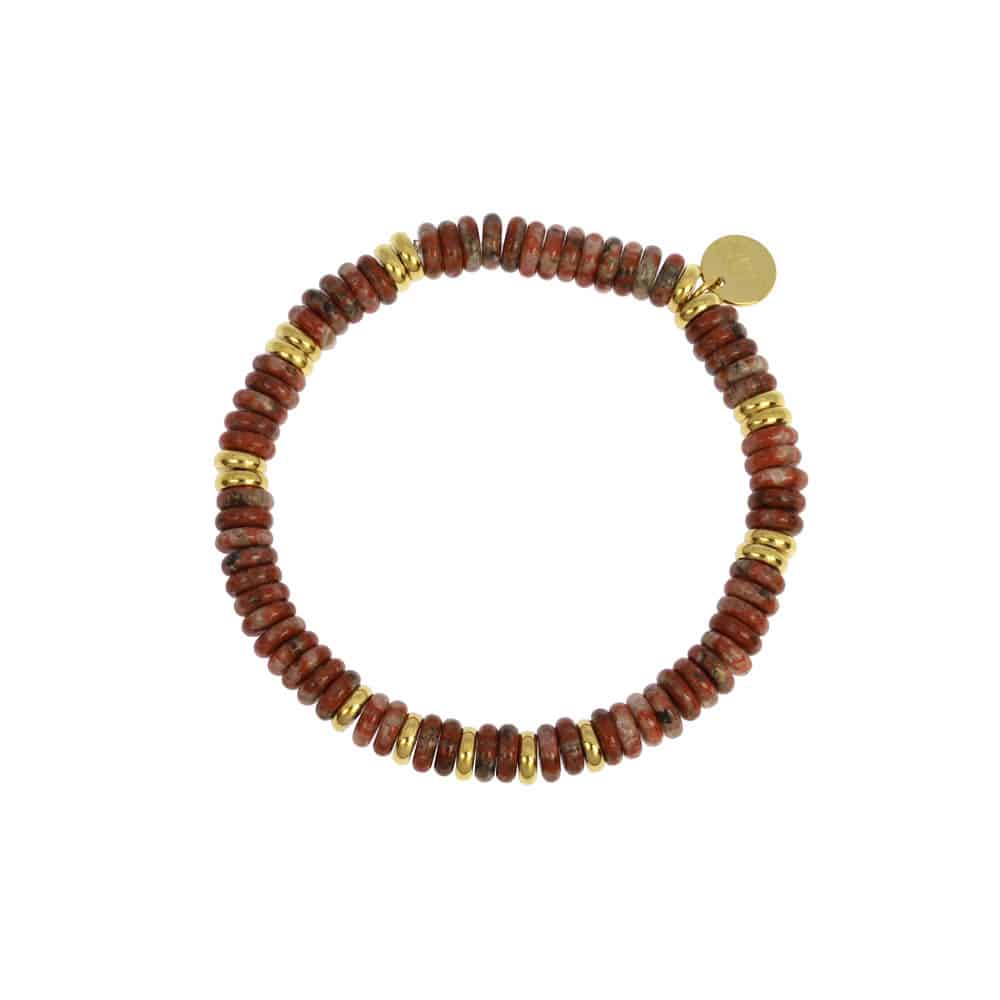 Ashe Stainless Steel and Natural Stone Bracelet | La sélection Beluga | View 4 | Beluga Boutique
