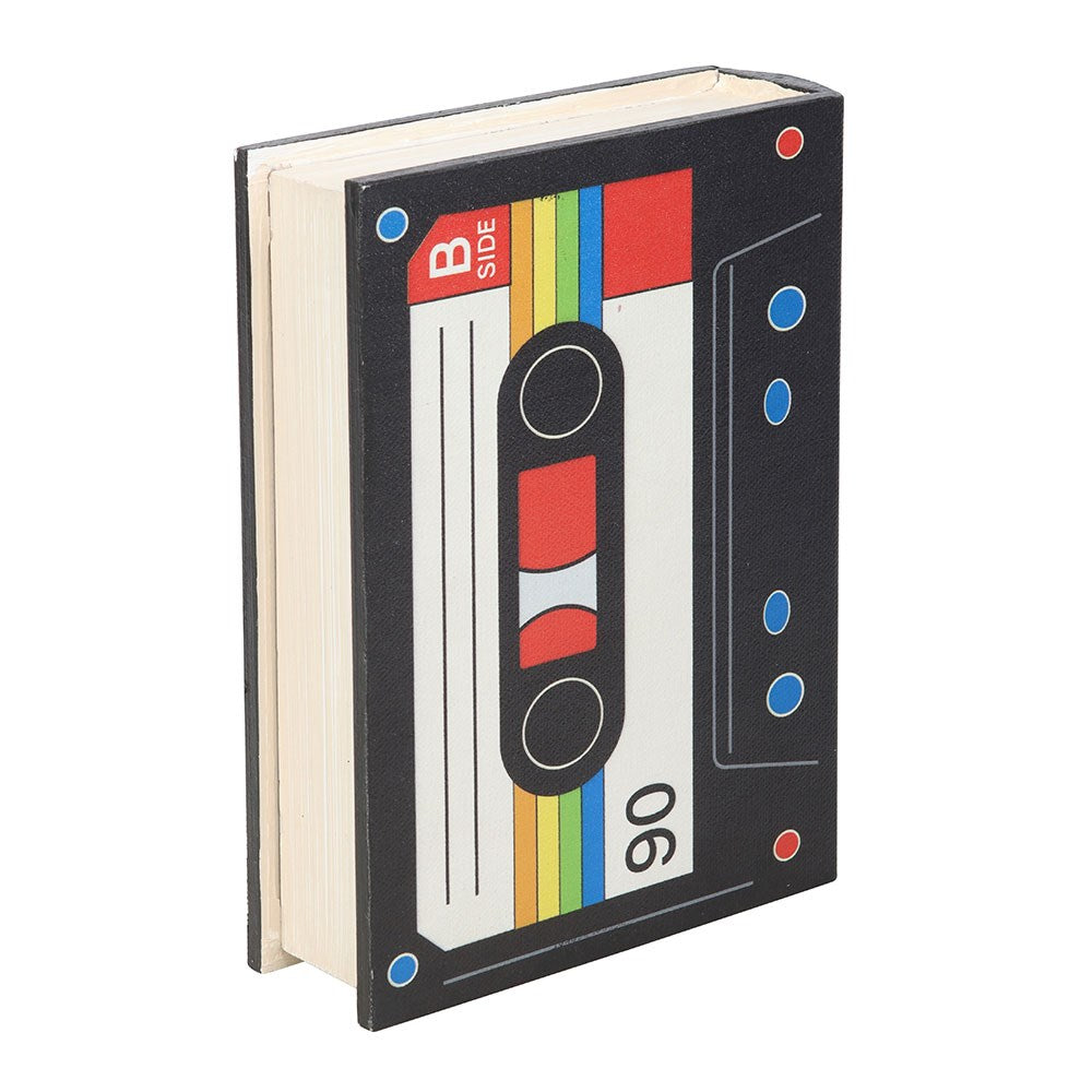 Boîte de rangement cassette rétro en bois (vue 3), Something Different | Beluga Boutique