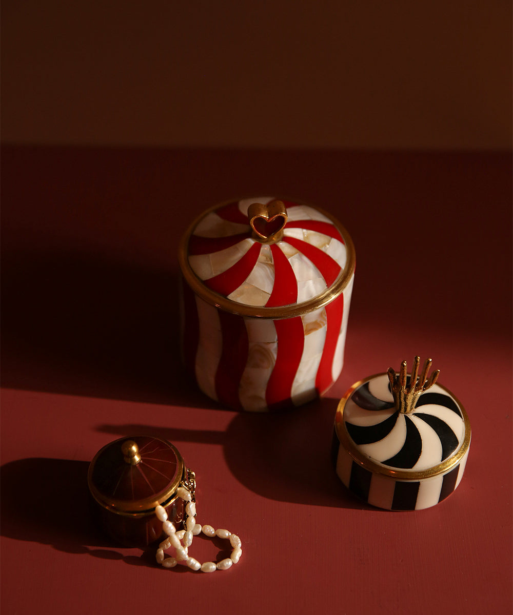 Doing Goods Bailey Circus Box Small Burgundy | Doing Goods | Seasonal styling (2) | Beluga Boutique