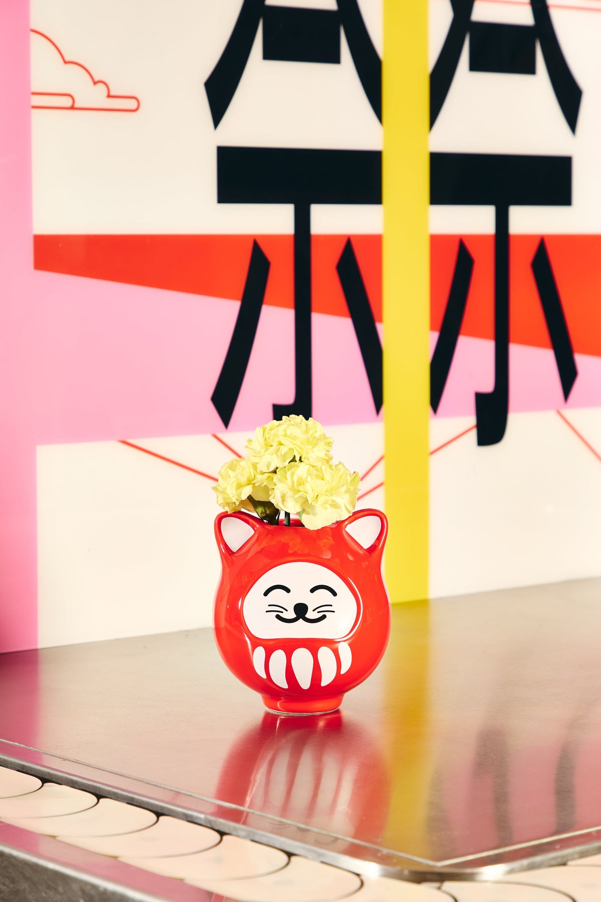 Vase Daruma en céramique | Fluid Market | Vue 2 | Beluga Boutique