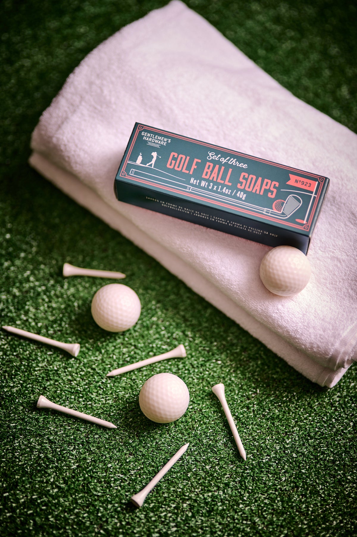 Savons balles de golf au basilic et néroli, lot de 3 — vue 4 — La sélection Beluga