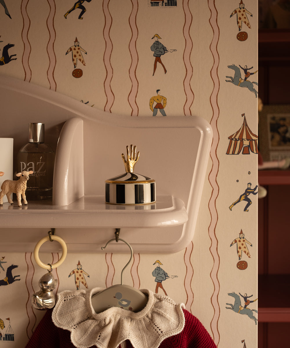 Doing Goods Jana Hand Circus Box Medium Black | Doing Goods | Styled decor | Beluga Boutique