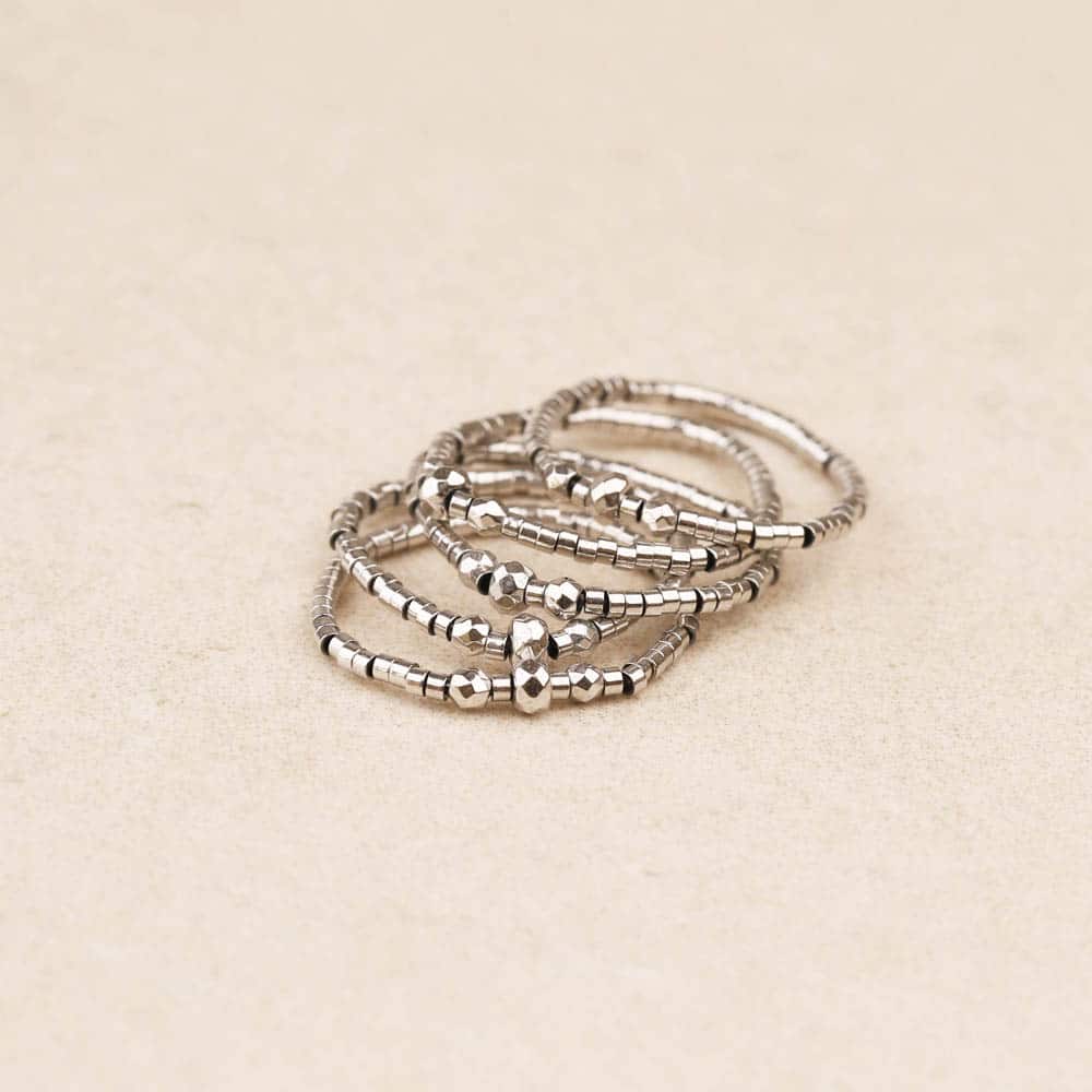 Thalasséa Stainless Steel Stretch Ring | La sélection Beluga | Main view | Beluga Boutique