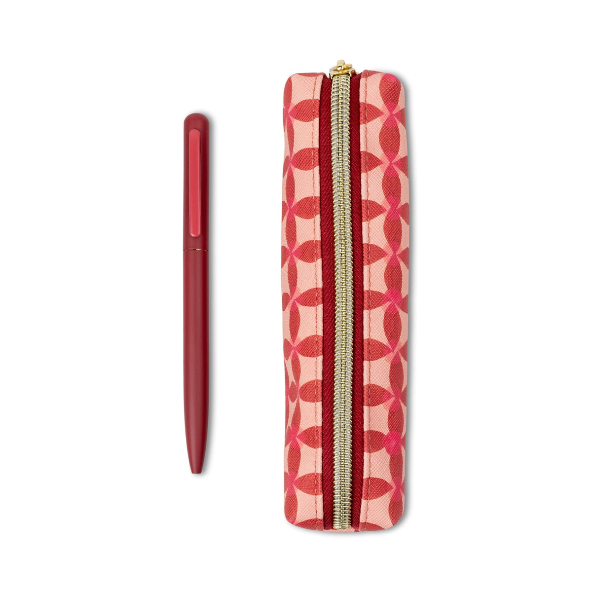 Ensemble stylo et pochette Pinwheel Pink — vue 3 — La sélection Beluga