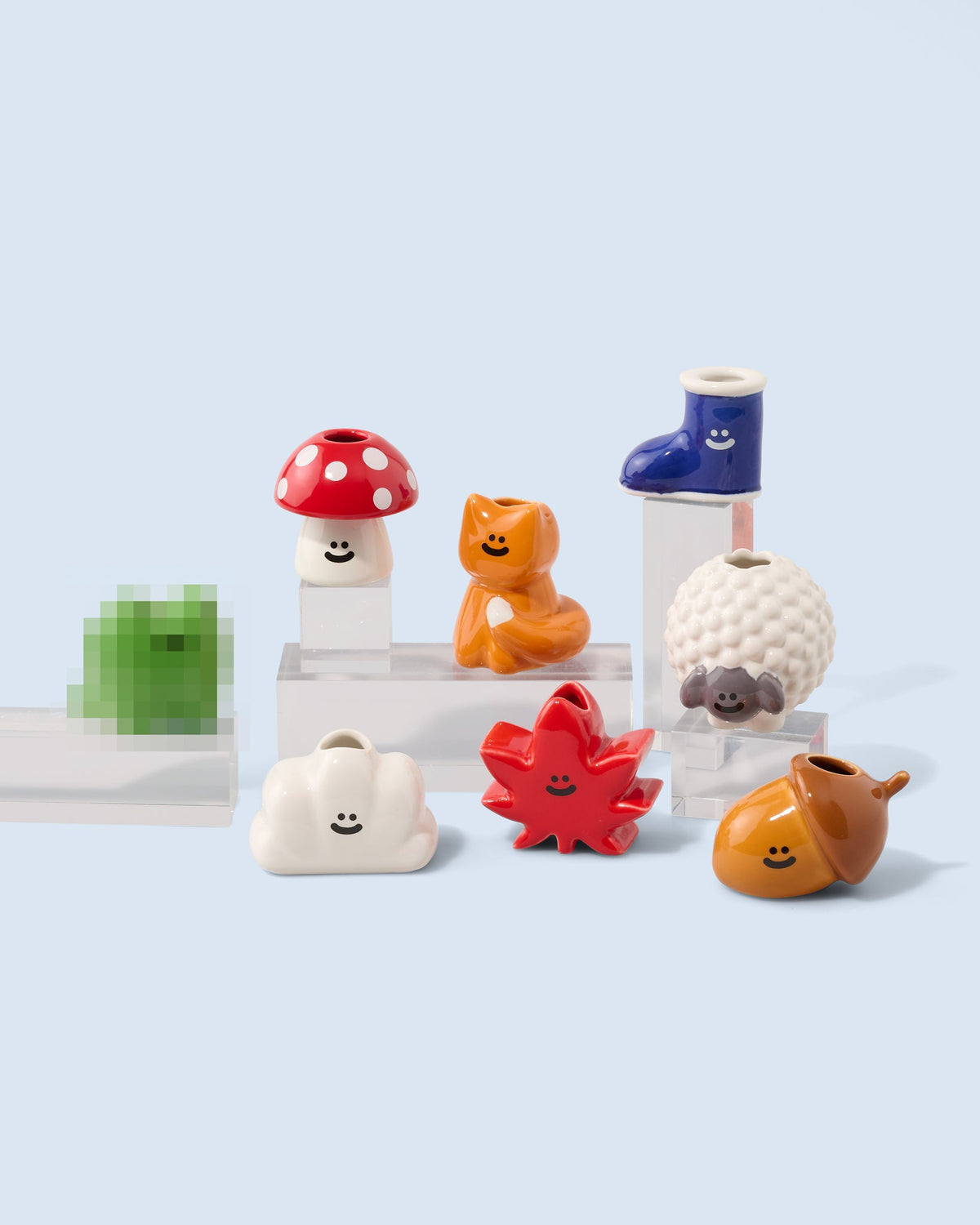 Mini vase surprise en céramique | Fluid Market | Emballage | Beluga Boutique