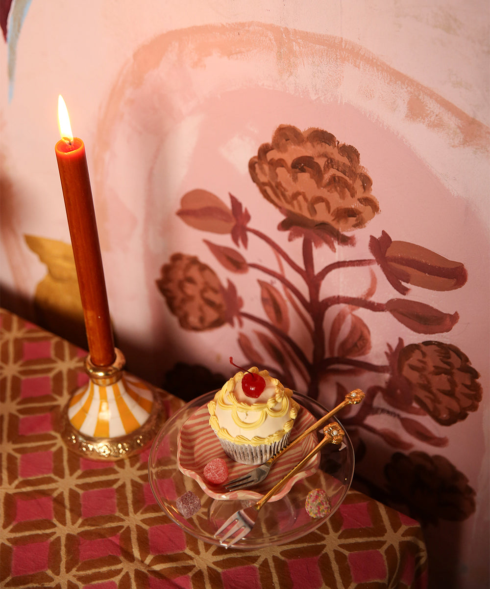 Doing Goods Zoey Flower Cake Fork Set of 2 | Doing Goods | Seasonal styling (3) | Beluga Boutique