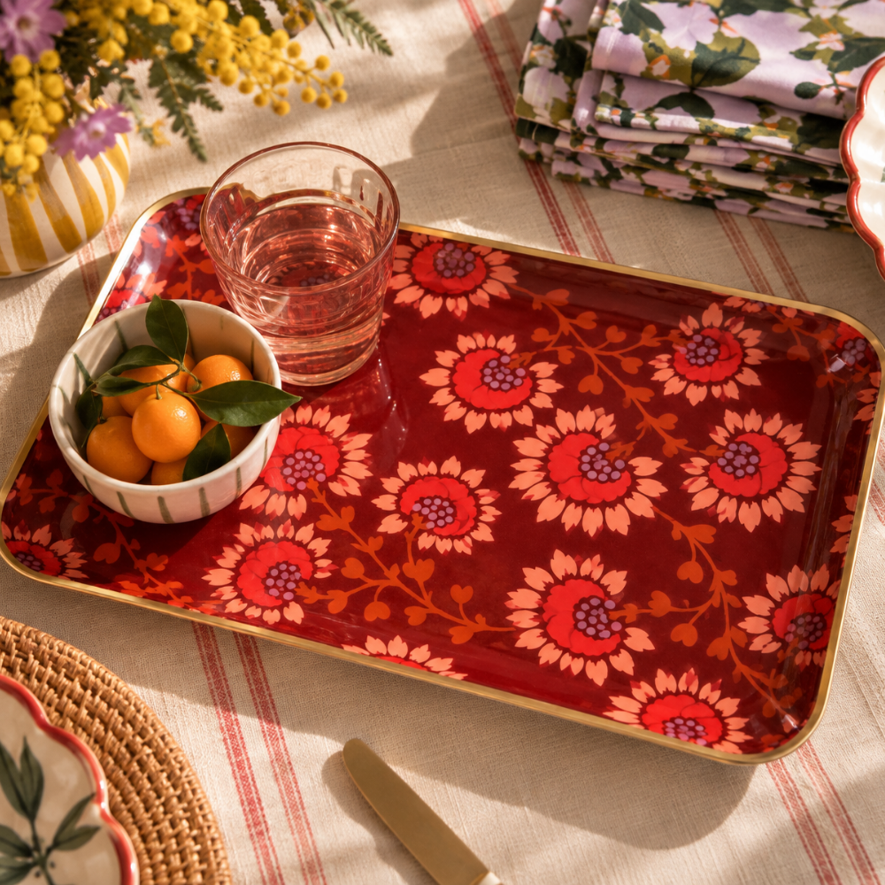 Plateau Aperol Nalini rose