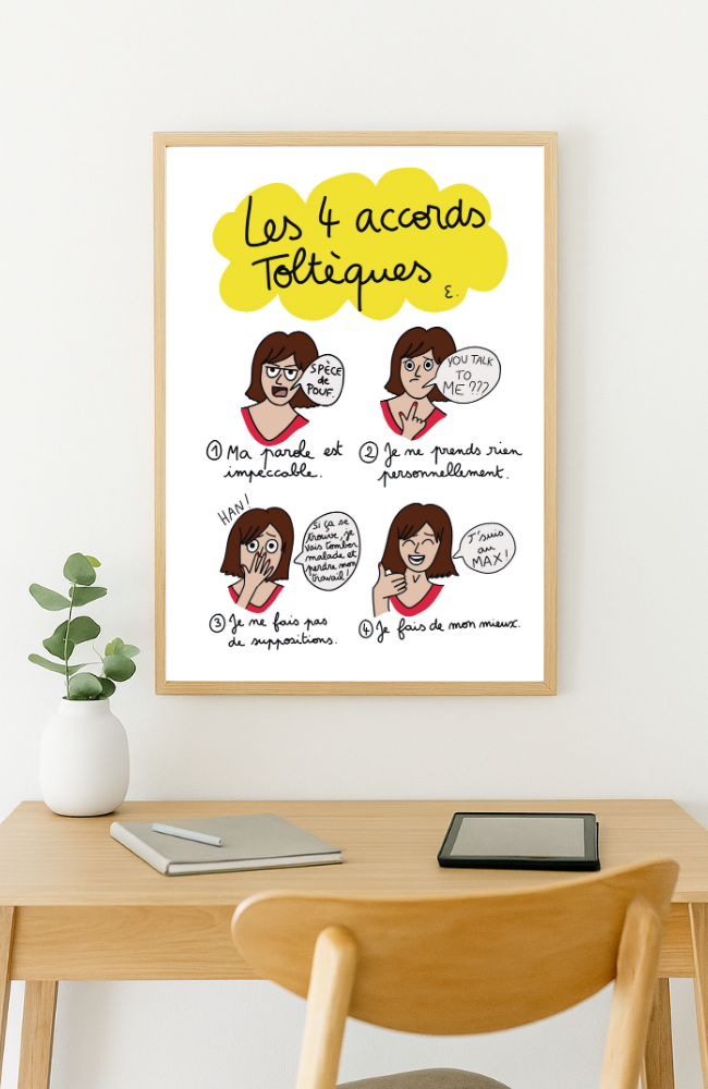 Affiche accords toltèques