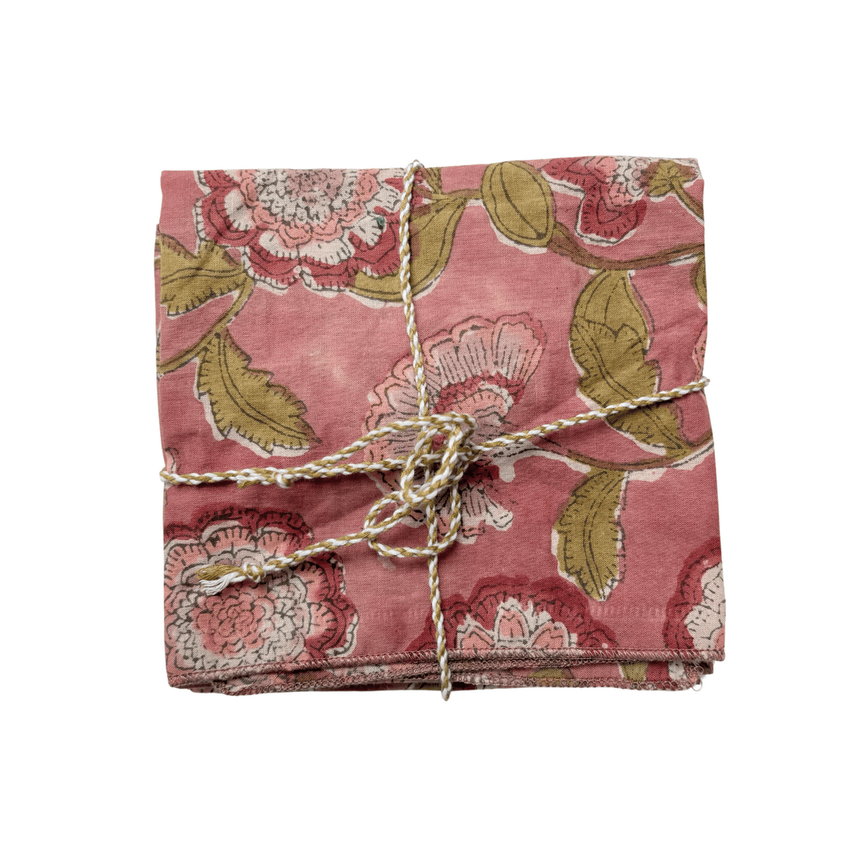 Serviettes de table Guapao bois de rose (lot de 2) | Bonheur du Jour | Vue principale | Beluga Boutique
