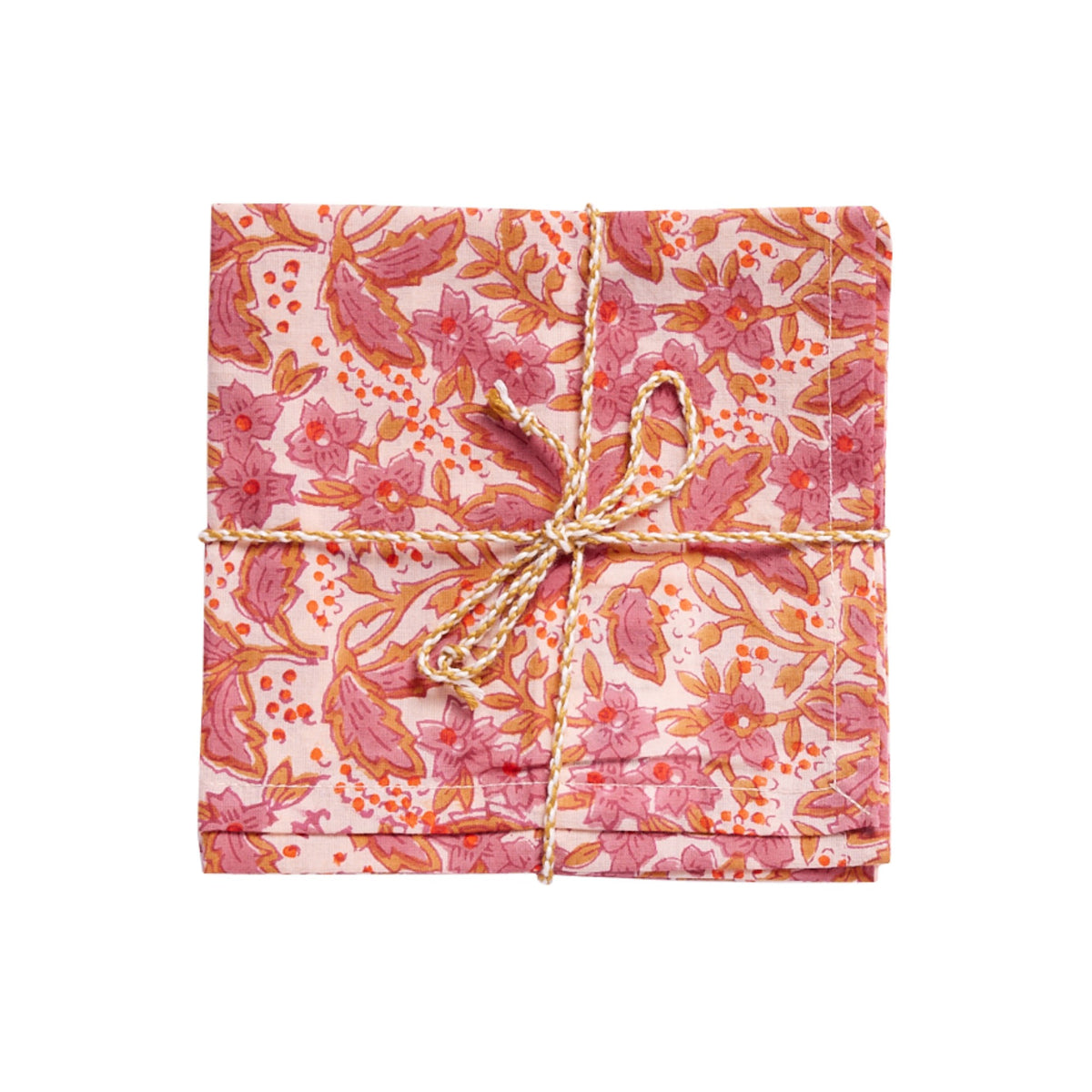 Serviettes de table Nalini rose (lot de 2) | Bonheur du Jour | Vue principale | Beluga Boutique