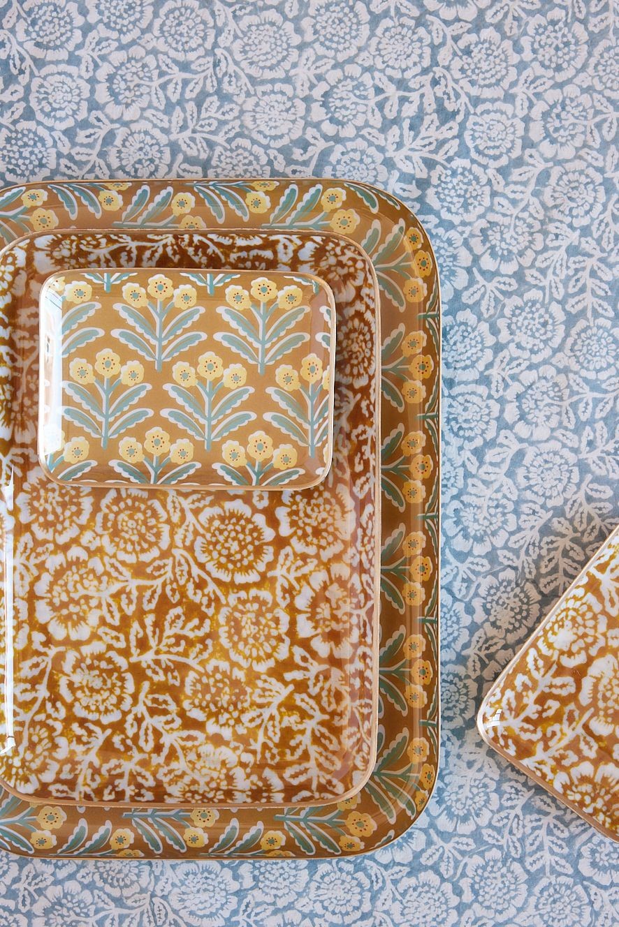 Tiny Mahal bronze tray | Bonheur du Jour | Collection view 2 | Beluga Boutique
